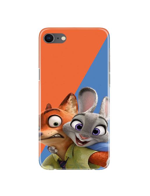 Cartoon Mobile Back Case for iPhone 8  (Design - 346)