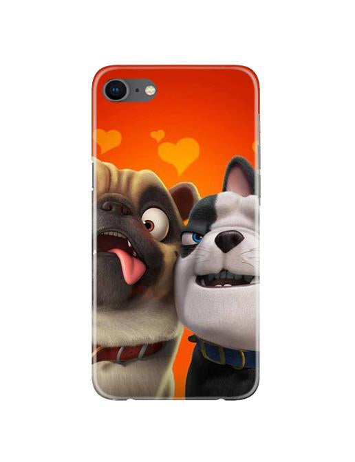 Dog Puppy Mobile Back Case for iPhone 8(Design - 350)