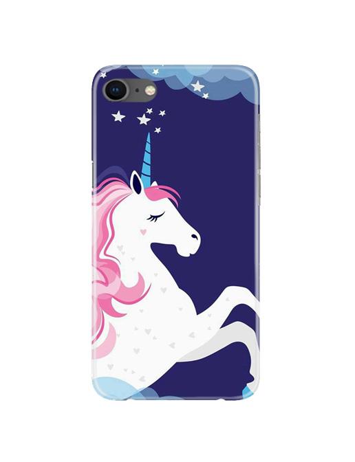 Unicorn Mobile Back Case for iPhone 8  (Design - 365)