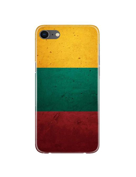 Color Pattern Mobile Back Case for iPhone 8  (Design - 374)