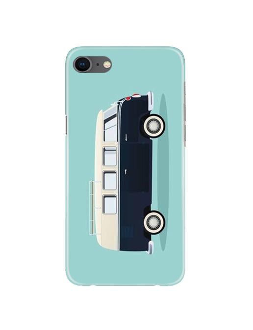 Travel Bus Mobile Back Case for iPhone 8  (Design - 379)