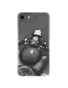 Royal Enfield Mobile Back Case for iPhone 8  (Design - 382)