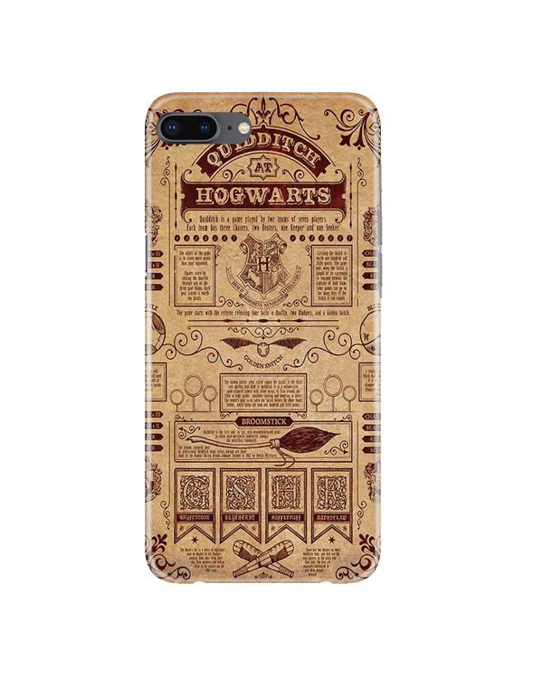 Hogwarts Mobile Back Case for iPhone 8 Plus  (Design - 304)
