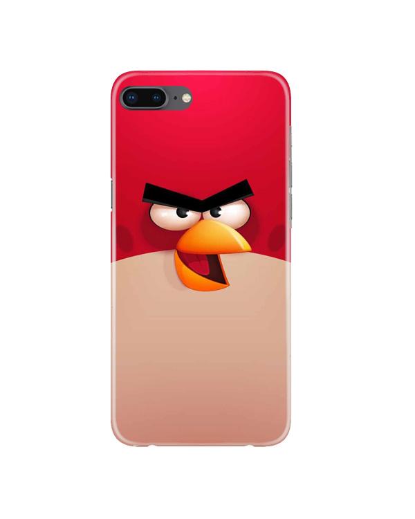 Angry Bird Red Mobile Back Case for iPhone 8 Plus  (Design - 325)