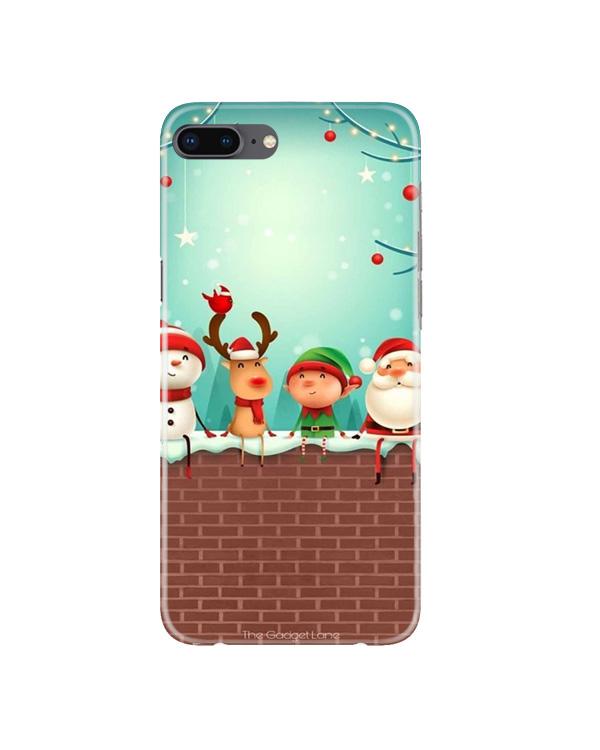 Santa Claus Mobile Back Case for iPhone 8 Plus  (Design - 334)