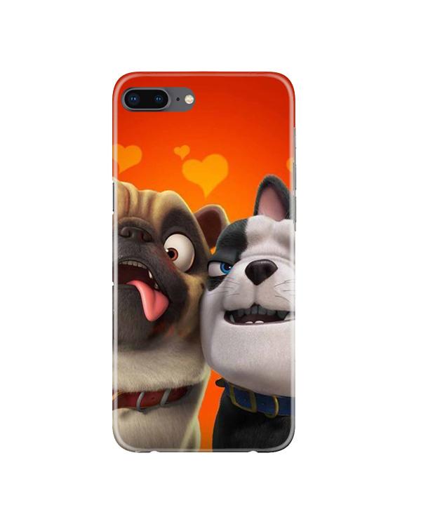 Dog Puppy Mobile Back Case for iPhone 8 Plus  (Design - 350)