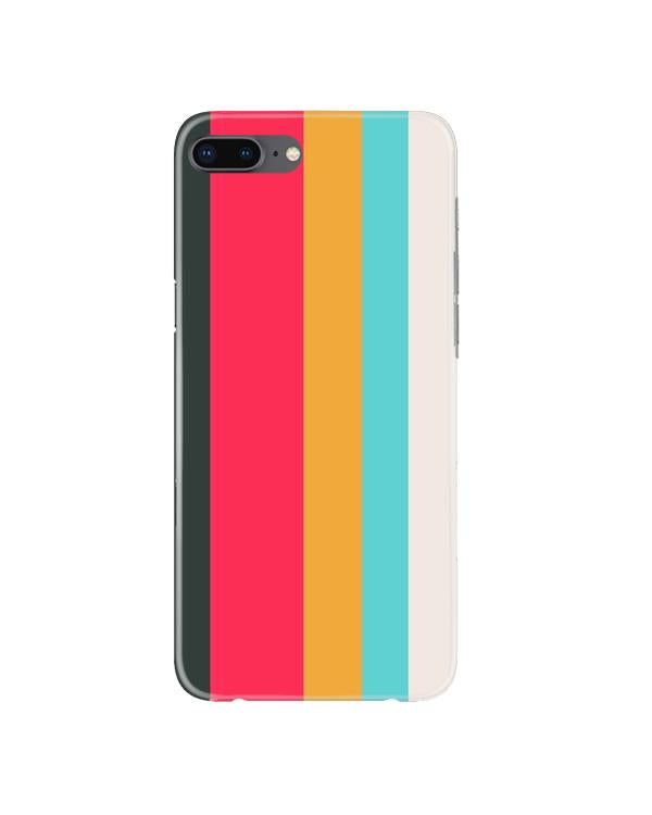 Color Pattern Mobile Back Case for iPhone 8 Plus  (Design - 369)