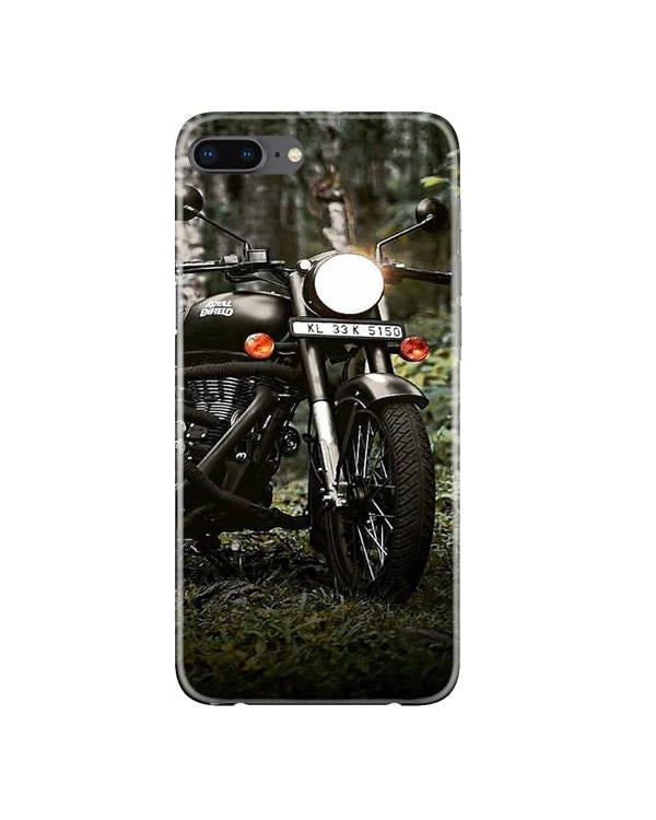 Royal Enfield Mobile Back Case for iPhone 8 Plus  (Design - 384)