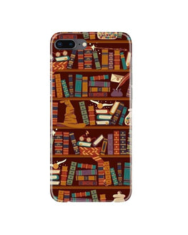 Book Shelf Mobile Back Case for iPhone 8 Plus(Design - 390)