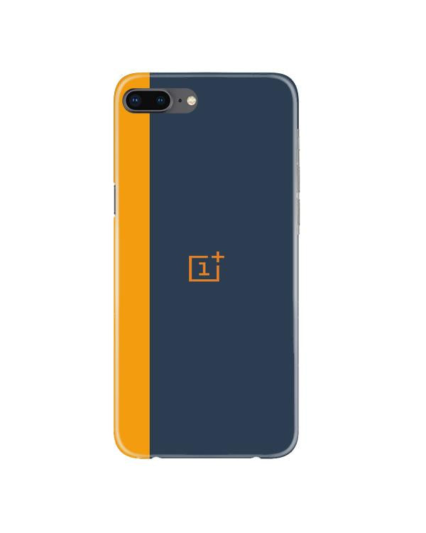Oneplus Logo Mobile Back Case for iPhone 8 Plus  (Design - 395)