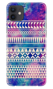 Modern Art Mobile Back Case for iPhone 12 (Design - 8)