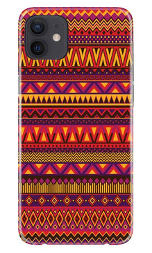 Zigzag line pattern2 Mobile Back Case for iPhone 12 Mini (Design - 10)