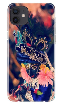 Lord Krishna Mobile Back Case for iPhone 12 (Design - 16)