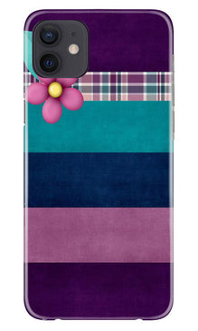 Purple Blue Mobile Back Case for iPhone 12 Mini (Design - 37)