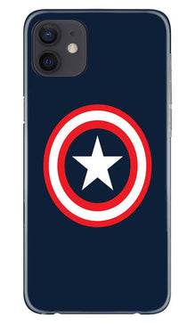 Captain America Mobile Back Case for iPhone 12 (Design - 42)