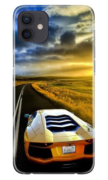 Car lovers Mobile Back Case for iPhone 12 Mini (Design - 46)