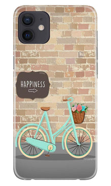 Happiness Mobile Back Case for iPhone 12 Mini (Design - 53)