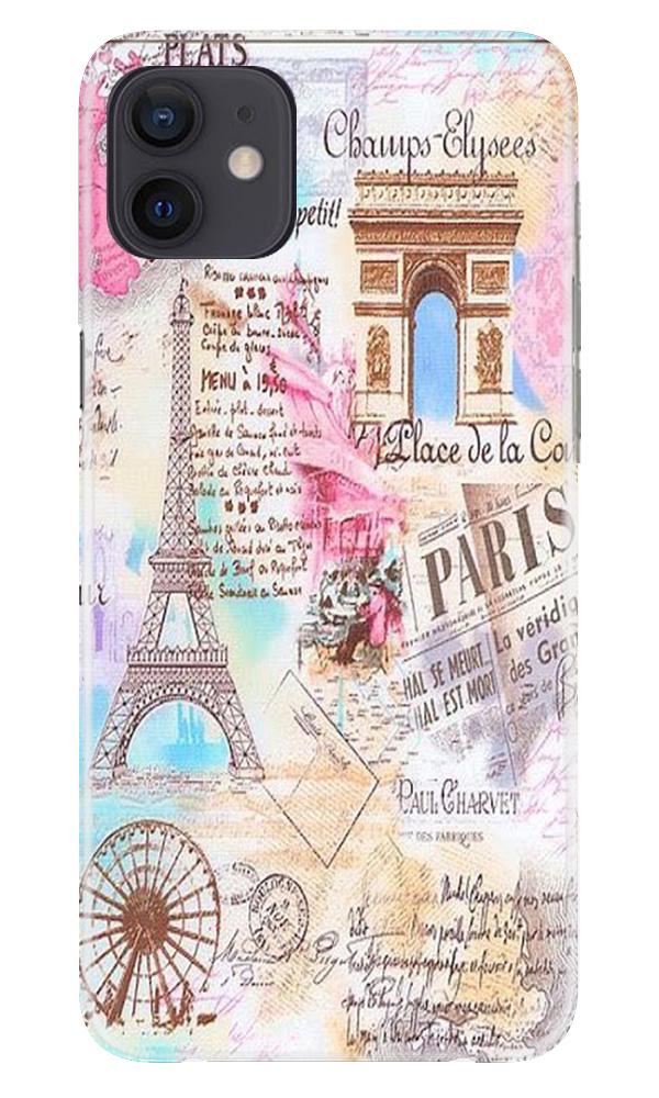 Paris Eiftel Tower Case for iPhone 12 Mini