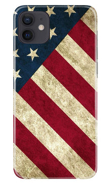 America Mobile Back Case for iPhone 12 Mini (Design - 79)