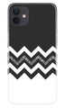 Black white Pattern2Case for iPhone 12 Mini
