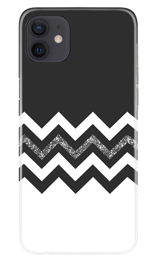 Black white Pattern2Case for iPhone 12