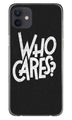 Who Cares Case for iPhone 12