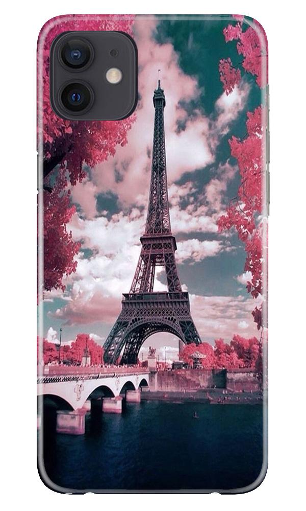 Eiffel Tower Case for iPhone 12 Mini  (Design - 101)