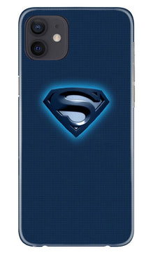 Superman Superhero Mobile Back Case for iPhone 12  (Design - 117)
