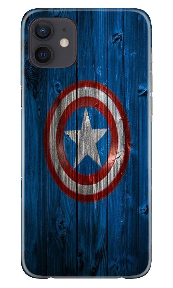 Captain America Superhero Case for iPhone 12 Mini(Design - 118)