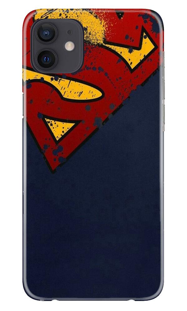 Superman Superhero Case for iPhone 12  (Design - 125)