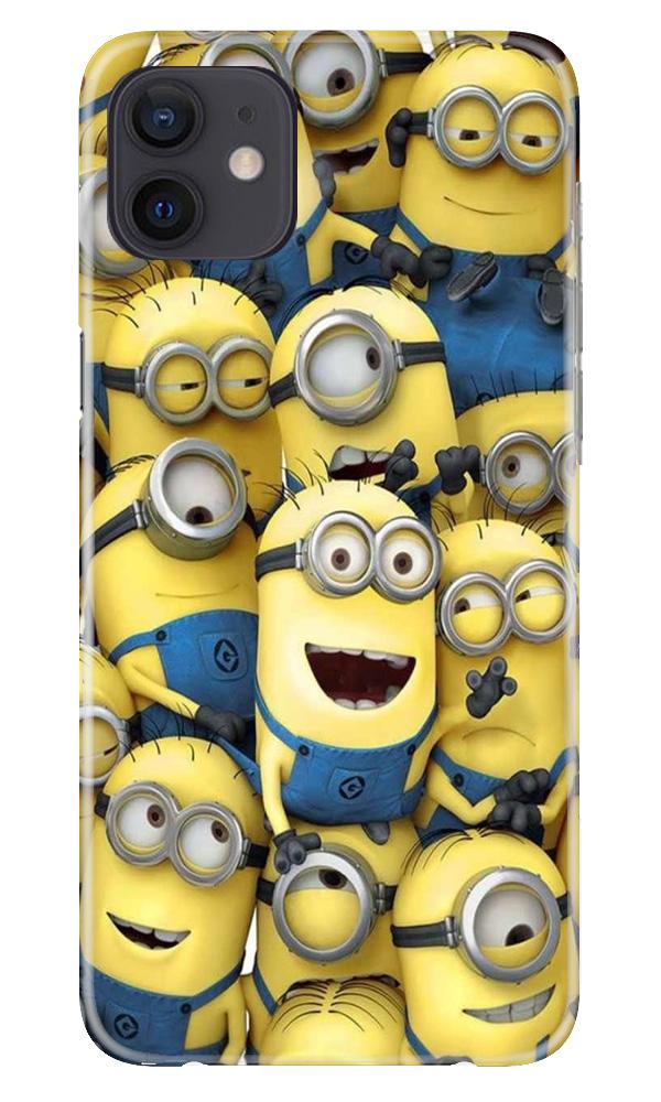 Minions Case for iPhone 12  (Design - 127)