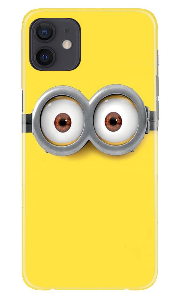 Minions Case for iPhone 12 Mini  (Design - 128)