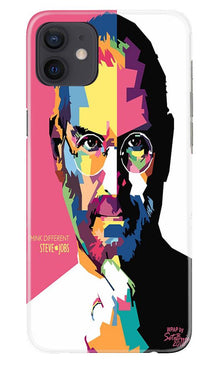 Steve Jobs Mobile Back Case for iPhone 12  (Design - 132)