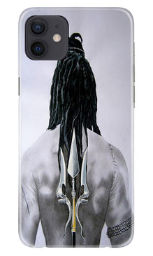 Lord Shiva Mobile Back Case for iPhone 12  (Design - 135)
