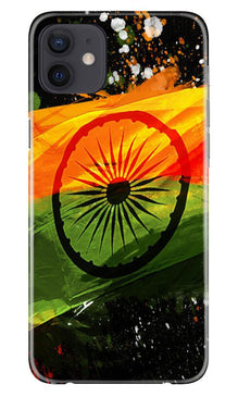 Indian Flag Mobile Back Case for iPhone 12  (Design - 137)