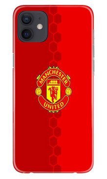 Manchester United Mobile Back Case for iPhone 12  (Design - 157)