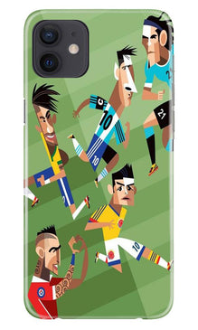 Football Mobile Back Case for iPhone 12 Mini  (Design - 166)