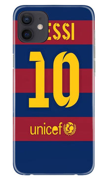 Messi Mobile Back Case for iPhone 12  (Design - 172)