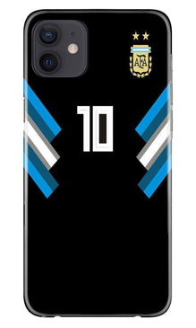 Argentina Mobile Back Case for iPhone 12 Mini  (Design - 173)