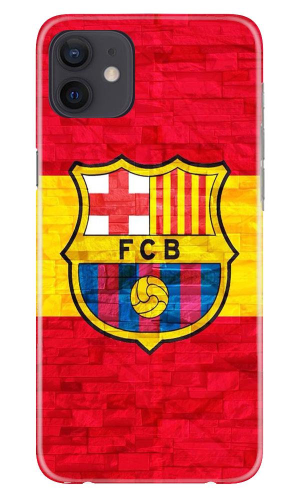 FCB Football Case for iPhone 12 Mini  (Design - 174)