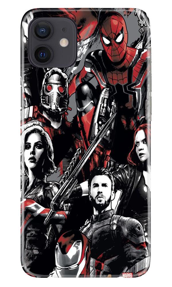 Avengers Mobile Back Case for iPhone 12 Mini (Design
