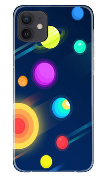 Solar Planet Mobile Back Case for iPhone 12 Mini (Design - 197)