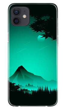 Moon Mountain Mobile Back Case for iPhone 12 (Design - 204)
