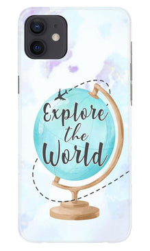 Explore the World Mobile Back Case for iPhone 12 (Design - 207)