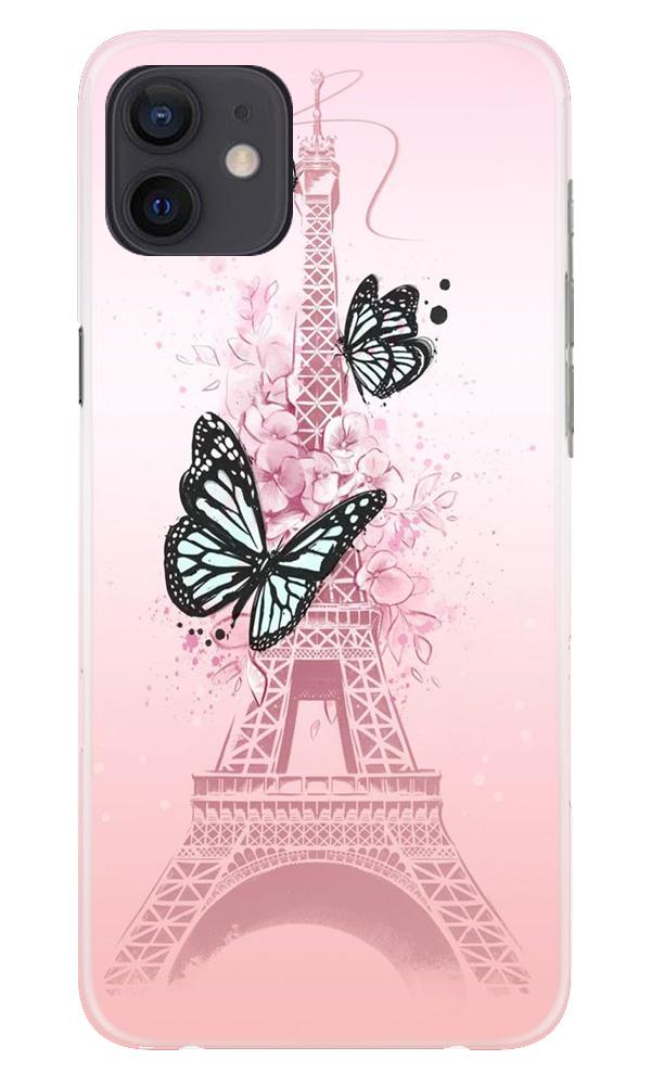 Eiffel Tower Case for iPhone 12 Mini (Design No. 211)