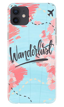 Wonderlust Travel Mobile Back Case for iPhone 12 (Design - 223)