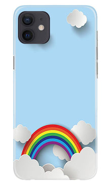 Rainbow Mobile Back Case for iPhone 12 (Design - 225)