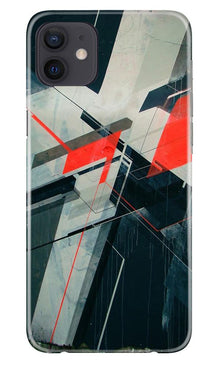 Modern Art Mobile Back Case for iPhone 12 Mini (Design - 231)