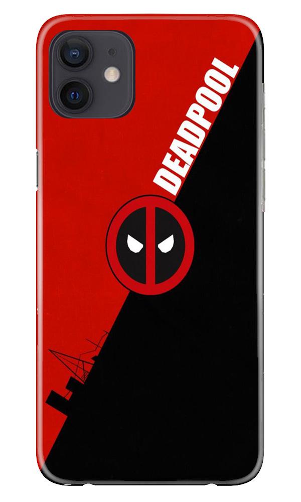 Deadpool Case for iPhone 12 Mini (Design No. 248)