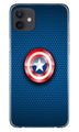 Captain America Shield Case for iPhone 12 Mini (Design No. 253)